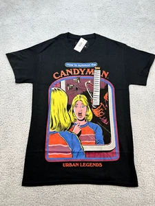 Camisa Spencer Para Hombre Pequeña Candyman Adiós a la Carne Película de Terror Urbana - Imagen 1 de 7