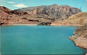 Postcard Boysen Dam Wyoming - Picture 1 of 2