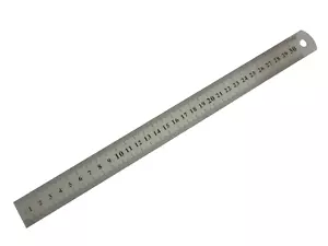 Regla SS IckySticky 30cm/300mm con manga para taller, hobby, escuela, artesanía. - Imagen 1 de 3