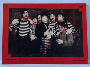 1989 Topps Batman The Movie Sticker #6 Joker NS3 - Picture 1 of 1