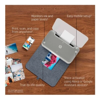 Brand New HP Tango X Smart Wireless All-In-One Printer, Print, Scan, Copy - Image 1 of 4