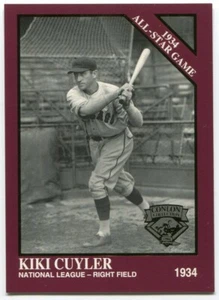 Colección Conlon TSN Borgoña 1994 #1096 Kiki Cuyler Chicago Cubs - Imagen 1 de 2