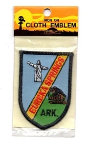 Parche de viaje de recuerdo vintage Eureka Springs Arkansas - Nuevo - ¡Envío gratuito! - Imagen 1 de 2