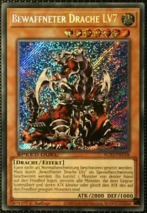 Dragón Armado LV7 en Secreto Raro SGX1-DEC08 Yu-Gi-OH NUEVO 1, Edición Casi Nuevo - Imagen 1 de 1