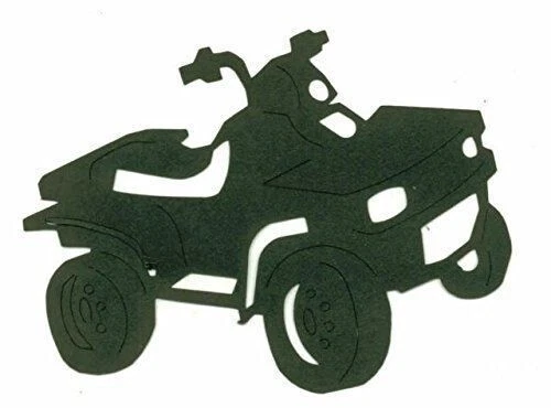 Troquelados ATV - negro - 10 piezas Foto 1 de 1