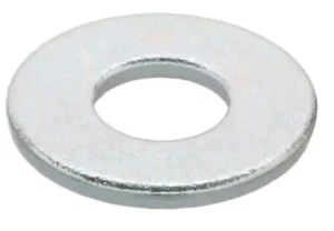 Everbilt 1/2 in. Zinc-Plated Steel Flat Washer (25-Pack) 802334 328243 - Picture 1 of 2