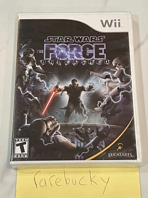 Star Wars: The Force Unleashed (Nintendo Wii) NEW SEALED Y-FOLD, NEAR-MINT! - Image 1 of 3
