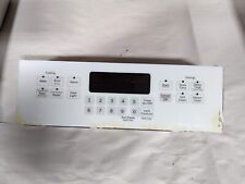 GE Gas Range Oven Control Board W White Overlay WB07X20939 164D8498G027