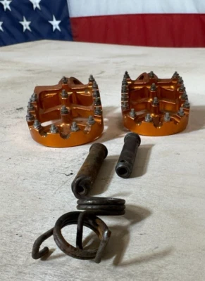 KTM 300 XCW 2008 CNC estriberas naranja 2006-2016 Foto 1 de 4