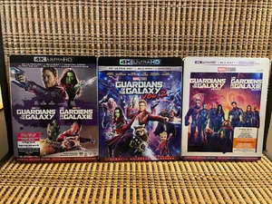 Guardians of the Galaxy Trilogy 4K (6-Disc UHD/Blu-ray)+Slipcovers.Marvel.Pratt - Bild 1 von 13