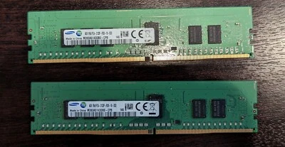 Samsung M393A5143DB0 8GB (2x4GB) 1Rx8 PC4-2133P RAM M393A5143DB0  SERVER RAM - Image 1 of 2
