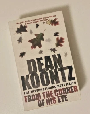From The Corner of His Eye de Dean Koontz libro de suspenso de bolsillo grande Foto 1 de 2
