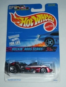 1997 HOT WHEELS ROCKIN' RODS SERIES 1 OF 4 - TWANG THANG METALLIC RED AND BLACK - Picture 1 of 3
