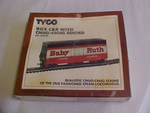 NIB Tyco HO Scale Baby Ruth Candy Bar Box Train Car W/ Chug-Chug Sound #902 - Picture 1 of 1