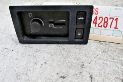 Dash Panel Switch Deville 1998 Cadillac Fuel Door Trunk Deck Lid Opener Switch - Image 1 of 4