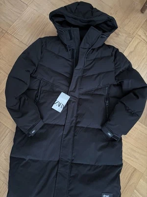 Zara Man Men’s SMALL Puffer Parka Hooded Jacket 3918/422/800 NEW - Image 1 of 4