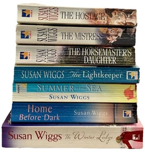 Susan Wiggs Book Bundle 7 Women’s Romance Fiction Novels Paperback Chick-lit - Imagen 1 de 10