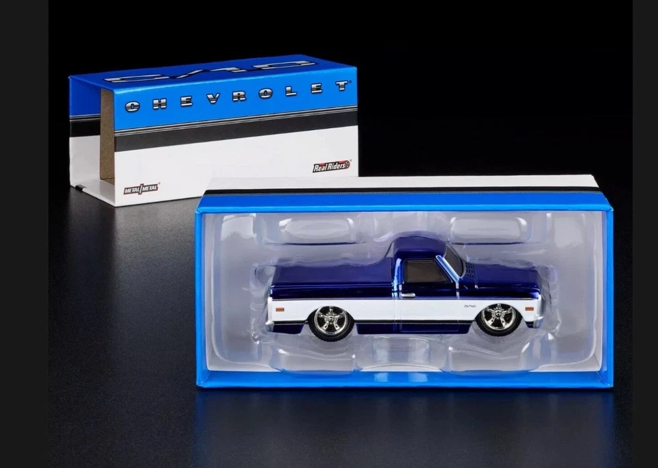 Hot Wheels Collectors RLC Blue 1969 Chevy Chevrolet C-10 HWF22