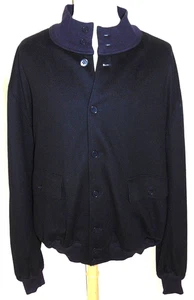 MAGLIONE/GIACCA LORO PIANA 100% CASHMERE BLU SCURO MADE IN ITALY - Foto 1 di 10