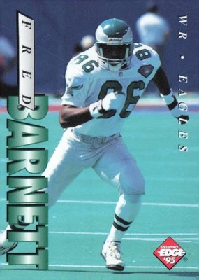 1995 Collector's Edge #153 Fred Barnett - Image 1 of 2