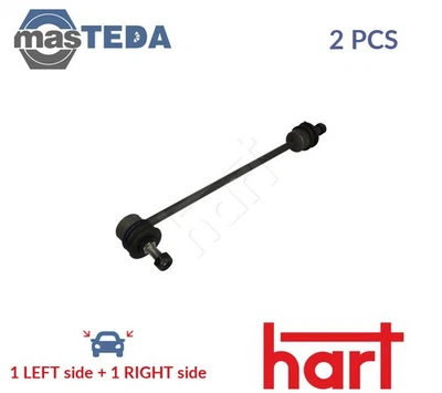 442 256 ANTI ROLL BAR STABILISER DROP LINKS PAIR FRONT HART 2PCS NEW - Image 1 of 4