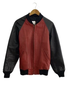 Schott USA made Leather Jacket/Blouson 36 Leather RED - Picture 1 of 5