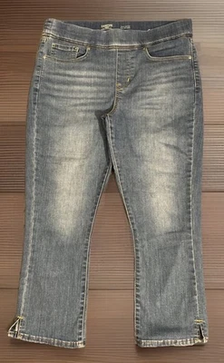 Capri Levi’s Signature dorado para mujer totalmente moldeador talla 10 W30 lavado claro Foto 1 de 4