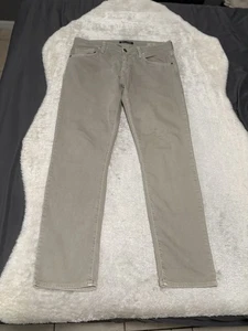 Mavi Jeans Jake Slim Leg Light Taupe Size 35x32 Pants Stretch - Picture 1 of 8