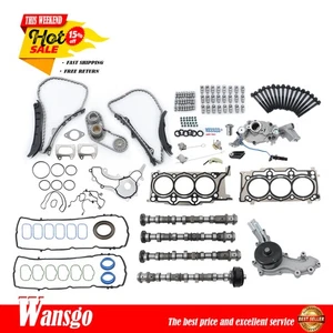Camshaft Rocker Arms Lifters Timing Chain Kit For 11-16 Chrysler Jeep Dodge 3.6L - Picture 1 of 12