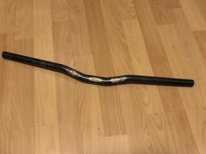 Vintage Easton Monkey Lite CT2 8 Deg Lo-Rise 150g 610 x 25.4 Carbon Bar 90s MTB - Picture 1 of 14