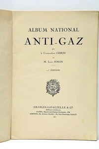 Album national L'Anti-Gaz croquis et dessins Paris 1935 - Picture 1 of 8
