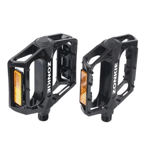 Bike Pedals, Road Bike Pedals, MTB Pedals, Flat Aluminum Alloy Platform Seale... - Picture 1 of 7