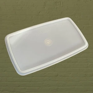 Tupperware Replacement Lid 817 Deli Meat Keeper Container 816 Vintage 9.5" - Picture 1 of 6