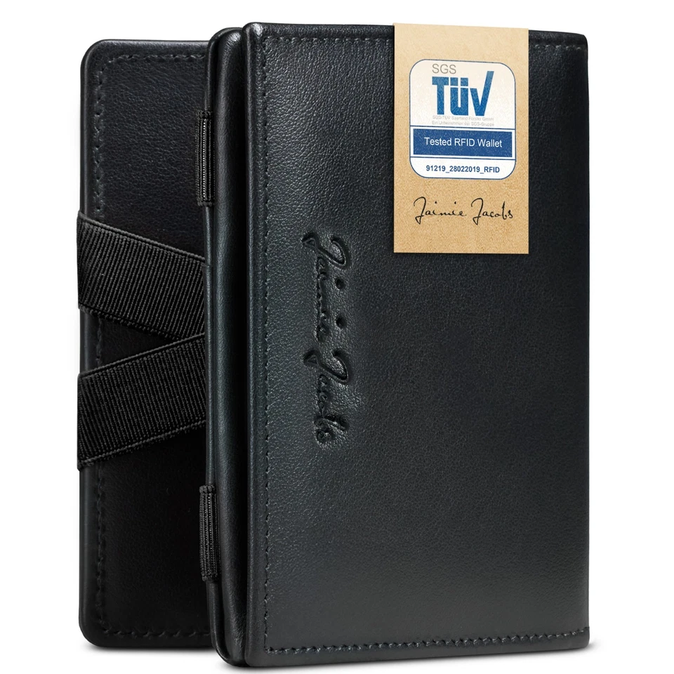 Jaimie Jacobs Flap Boy Magic Wallet mit Münzfach RFID-Schutz Echtleder - Bild 1 von 1