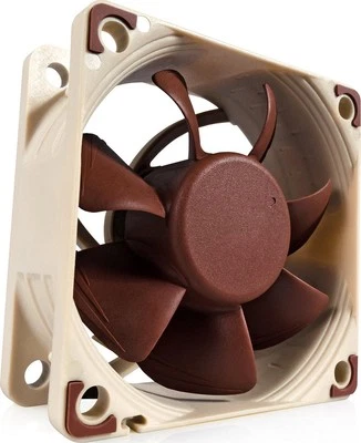 Noctua NF-A6x25 PWM, Premium Quiet Fan, 4-Pin (60mm, Brown) - Image 1 of 4