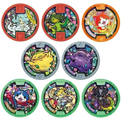 Conjunto De Medallas Yo-kai Watch 03 De BANDAI Juguetes Y Pasatiempos Japón - Imagen 1 de 4