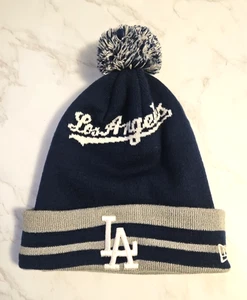 New Era Pom Beanie Mütze Los Angeles Dodgers LA DODGERS - Bild 1 von 7