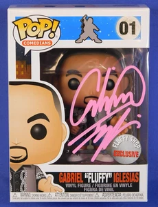 FUNKO POP GABRIEL FLUFFY IGLESIAS #01 SHOP EXCLUSIVE AUTOGRAPHED SIGNED - Picture 1 of 3