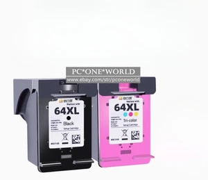 3PK do HP 64XL do ENVY Zdjęcie 6263 7585 7130 7120 6252 6220 6222 - Zdjęcie 1 z 4