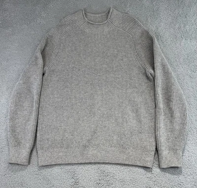 Gap Vintage Grey Clear Roll Neck Sweater  Crew Neck Men’s Size Large Tall - Image 1 of 4