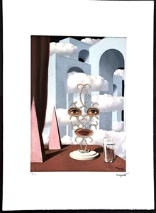 RENÉ MAGRITTE  - Composition on a Seashore  -  70x50 cm - Limitiert - Nr. 20/100 - Bild 1 von 5