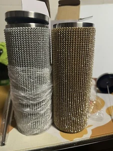 tumbler cups with straws - Picture 1 of 5