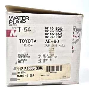 Toyota Water Pump T-54 New In Open Box - Bild 1 von 11