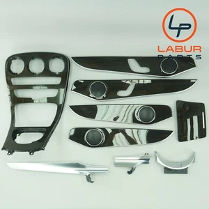 +BX338 W205 MERCEDES 15-18 C CLASS DASH CENTER CONTSOLE FRONT & REAR DOOR TRIM - Picture 1 of 23