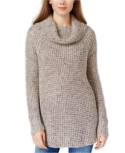 AMERICAN RAG Women's Size M Chunky-Knit Wool Blend Sweater, Cowl-Neck Pullover - Picture 1 of 3