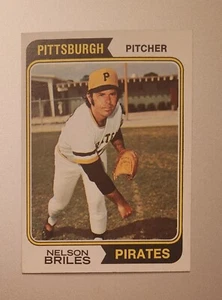 1974 Topps #123 Nelson Briles Pittsburgh Pirates - Picture 1 of 1