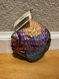 Christopher Radko Tropical Fish Multi Colored Christmas Ornament 90-070-3 - Picture 1 of 6