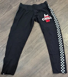 Peanuts Black Pants Sweats Joggers Girls Kids (339) - Picture 1 of 3