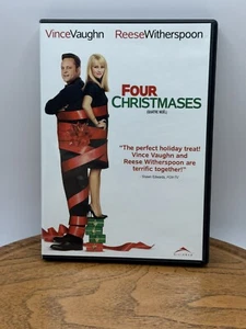 Four Christmases - DVD - Vince Vaughn - Reese Witherspoon - EX/EX - Picture 1 of 3