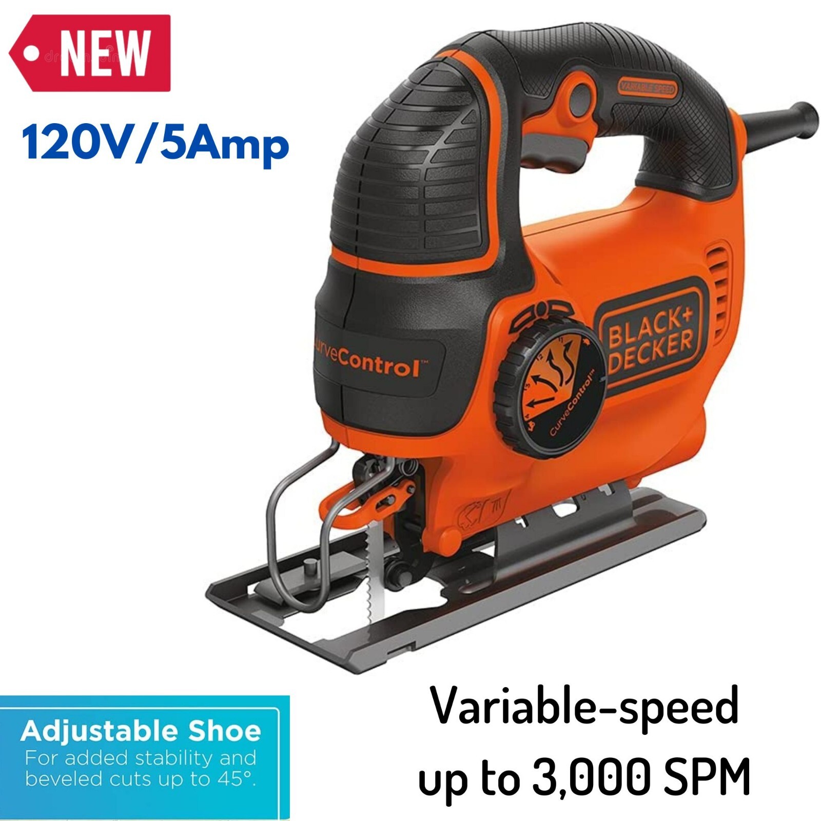 Jig Saw Variable Speed Lightweight for 